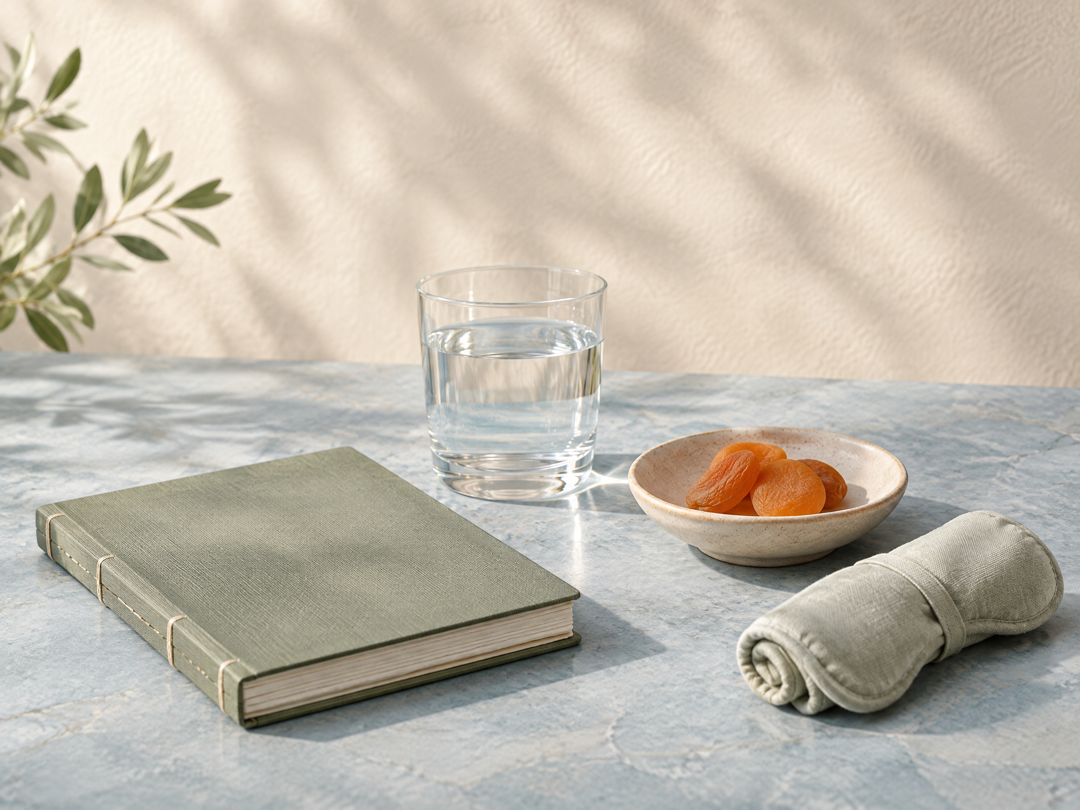 Vistaria Life wellbeing journal still life
